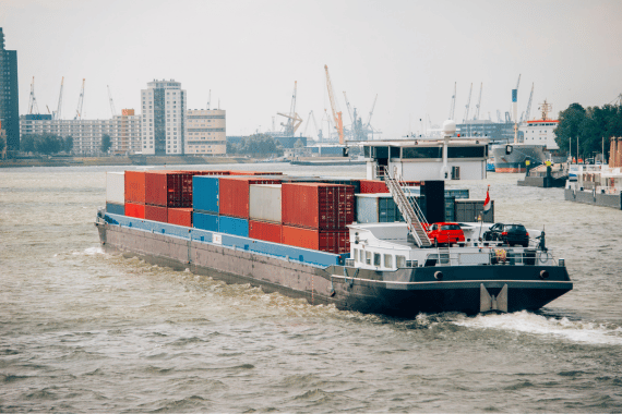 inland container barging in lagos port